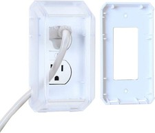Baby Safety Electrical Outlet Cover Box Childproof Lar Plug