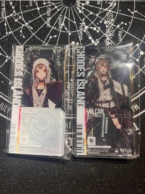 Arknights Vulcan Acrylic Keyholder Official Novelty Collectible Unused---**P