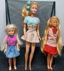 Barbie doll & Teen Sister SKIPPER + STACIE Mattel lot 3 dolls pre-loved vintage