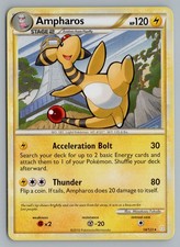 Ampharos 14/123 HeartGold SoulSilver Pokemon Card TCG