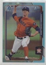 2015 Bowman Draft Chrome Sky Blue Refractor Thomas Eshelman #55 fm0