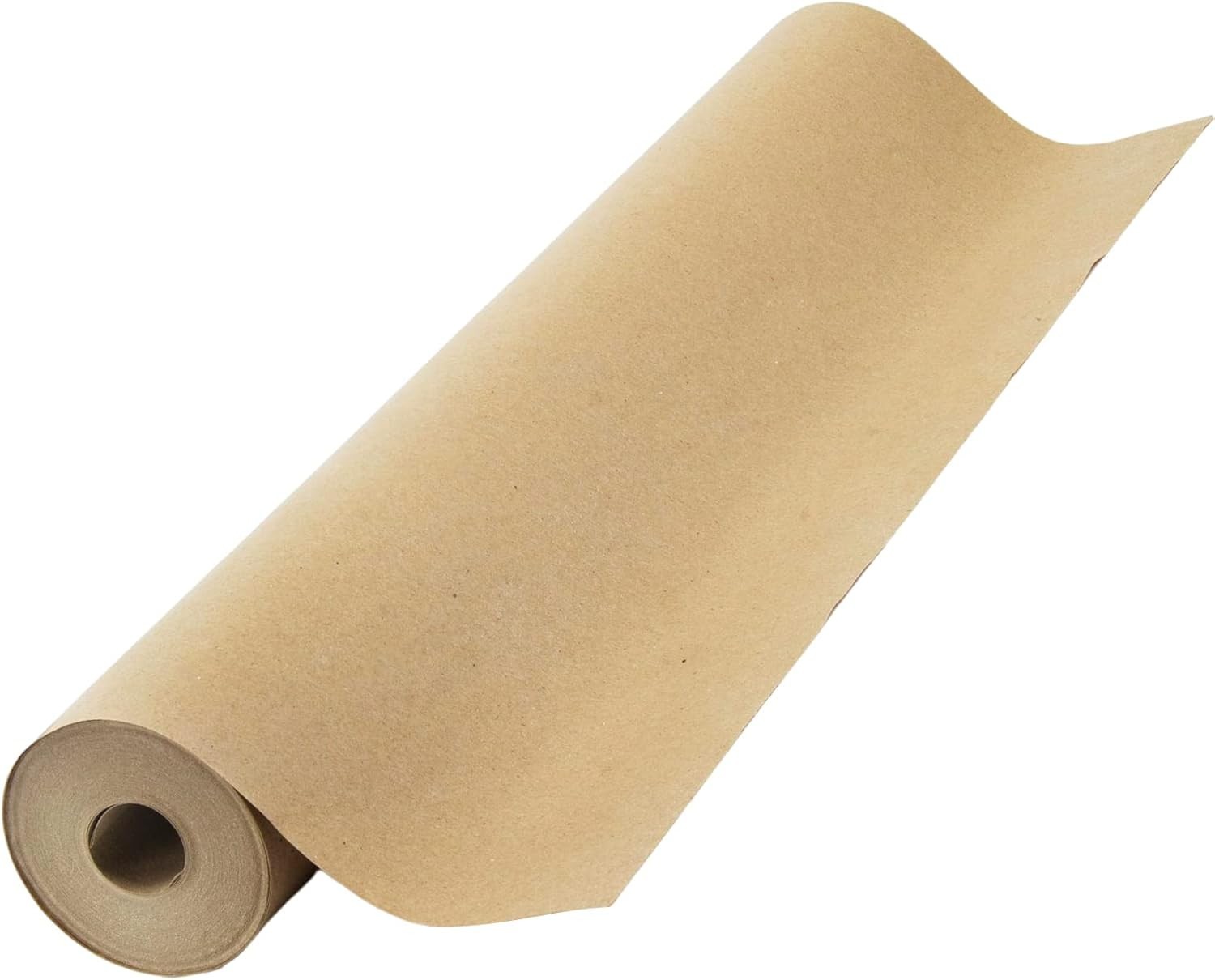 100ft Brown Kraft Paper Roll 17.75" - Uncoated Gift Wrapping & Floor Covering
