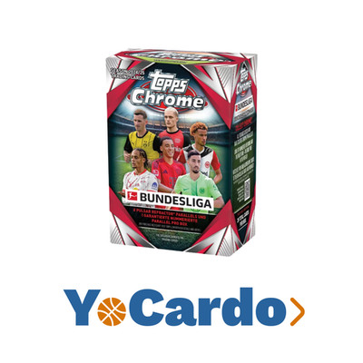 2024-25 Topps Chrome Bundesliga Soccer Value Box
