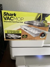 Shark VACMOP Vacuum Mop Pad Refills 8 Pack – Disposable Wet Dry Floor Pads