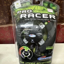 Gamester Pro Racer Controller Wheel For Original Xbox NEW SEALED