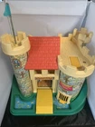 Vintage 1974 Fisher Price #993 Little People Play Family Castle Only Made In USA