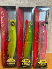 Fishing Lure Megabass Mayfly 124f Limited Color New Unused Set of 3