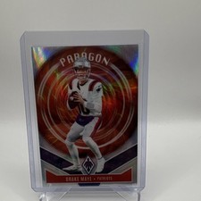 2025 Panini Phoenix Paragon Drake Maye New England Patriots #7 Football Insert