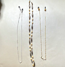 Silver Metal Eyeglass Chain Strap for Glasses  Sunglasses Unisex 27 in