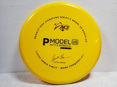 Ace Line Disc Golf DuraFlex P Model US Yellow 175 grams disc golf