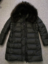 Saki Longjacke Kurzmantel Winterjacke Gr. 40 Echtpelz