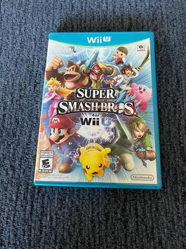 Super Smash Bros. for Wii U – Complete with Original Case & Instruction Booklet