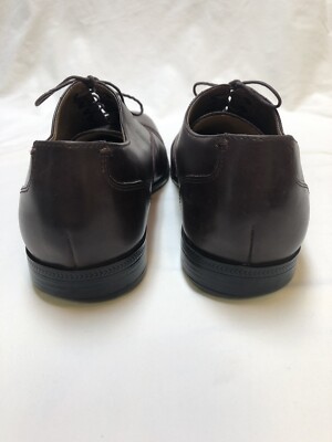 COLE HAAN ADAMS CAPTOE BROWN LEATHER Lace Up Shoes SIZE 10.5  display picture 1