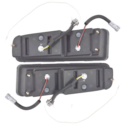 Pair Of Fog Light + DRL Turn Signal Assemblies For 1998-2007 Lexus LX470 – USales Chrome Housing