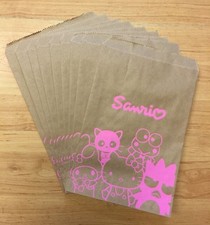 Sanrio 2015 20pc S Reusable Recyclable Double Sided Paper Gift Bags Made in USA