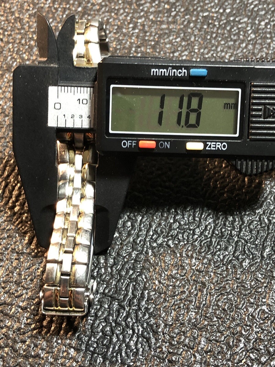 Citizen Eco Drive Women Watch Stainless WR100M W/Date Runs Crystal Scratches View 6