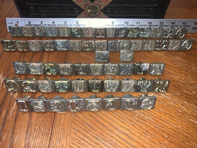 Leather Stamp 3/4'' TANDY Craftool  ALPHABET SET Single Replacement LETTER