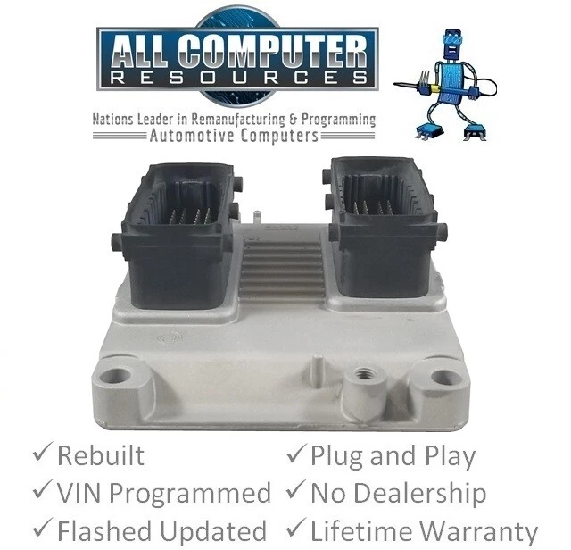 2005-2008 Buick Allure 3.6L PCM ECU ECM Engine Computer Service# 12592124 - Изображение 4 из 4