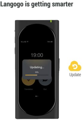 Langogo 2-in-1 AI Translator Device & Voice Recorder Transcriber