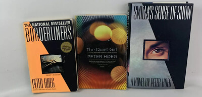#ad #ad Lot of 3 Peter Hoeg Books: Borderlines The Quiet Girl Smilka’s Sense Of Snow $14.00