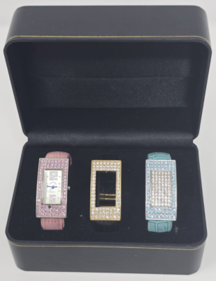 REAL COLLECTIBLE BY ADRIENNE VITTADINI NIB ADRIENNE VITTADINI Real Collectibles Glitzy Watch | eBay main image 2