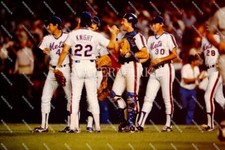 DT799 Gary Carter Ray Knight Keith Hernandez Jesse Orosco 8x10 11x14 16x20 Photo