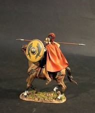 JOHN JENKINS ROMAN EMPIRE MRRCAV-03Y ROMAN CAVALRY ATTACKING WITH PILUM YELLOW