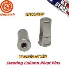 For Chevy 69-96 Corvette Oversized Steering Column Pivot Pins 67-02 Camaro 2PCS 