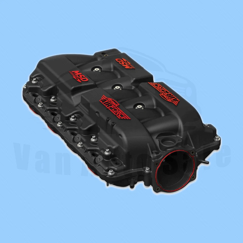 Colector de admisión de motor MSD para Chevrolet Corvette 2006-2013 Foto 2 de 4