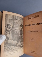 Padre Antonio Bresciani, Edmondo ,  vol. 1.2.3 Milano 1888 