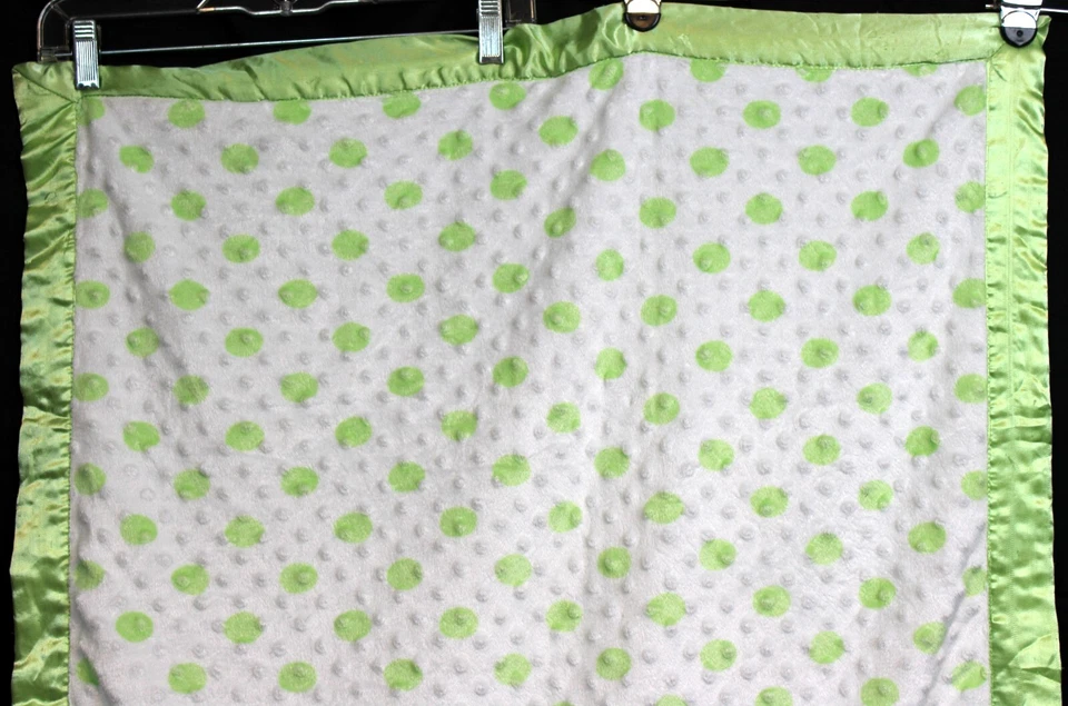 2011 Carter's Baby Minky Dots Manta Mono Dulce Pequeño Bebé Elefante Niño Niña Foto 3 de 4