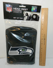 Seattle Seahawks football 2 pack Car Headrest Covers Auto Tailgate NFL Truck