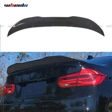 CARBON LOOK HIGHKICK PSM STYLE TRUNK SPOILER FOR 12-18 BMW F30 330I 335I F80 M3