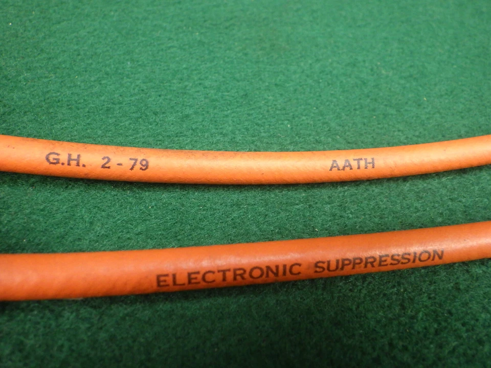 pair of NOS Mopar spark plug wires dated 1979 4 cylinder/Dodge Ram 50? - Image 2 of 4
