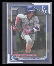 2024 Bowman JOENDRY VARGAS Chrome #BCP-89 Prospects Los Angeles Dodgers SOJE