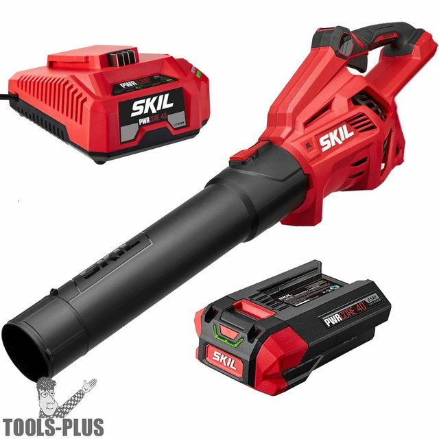 SKIL Bl471310 PWRCORE 40 Brushless 40v Leaf Blower Kit for sale online