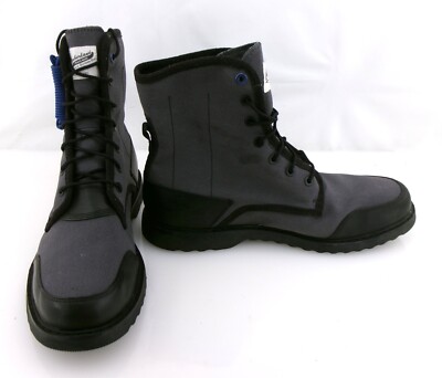 Timberland Shoes Newmarket Trans Lace Up Rain Black/Gray Men Boots Size 10.5