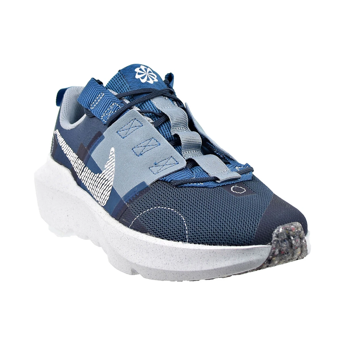 Nike Crater Impact GS Big Kids Shoes Armory Navy White Marina