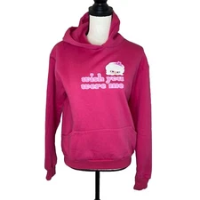 Vtg Y2K RARE Oopsy Daisy “Wish You Were Me” Hoodie M Cosmic Debris Hot Topic