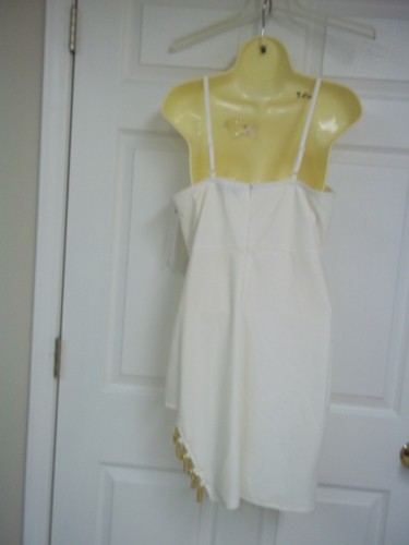Almost Famous Dress Large White NEW - Picture 4 of 5