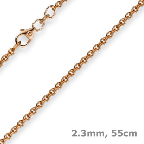 Collana A Catena Rotonda In Acciaio Inossidabile - Sottile 2/3/4 Mm - Argento O Nero - Lunghezza 46-71 Cm - 3