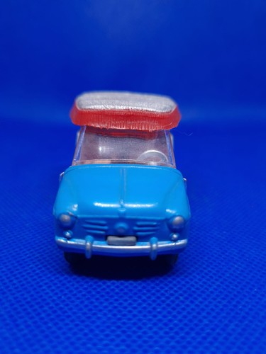 Fiat Ghia 600 Jolly, Corgi Toys n. 240 originale 1963, azzurro scuro, scatola - Foto 3 di 8