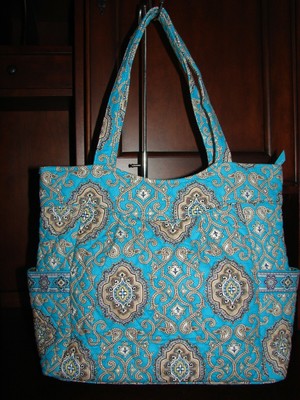 vera bradley turquoise pattern
