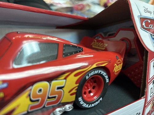 Jada Lightning McQueen R/C Car - Turbo Boost 2.4 GHz - USB Charge - New - Picture 3 of 4