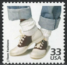 US #3187b MNH 1999 Celebrate the Century 1950s Teen Fashions