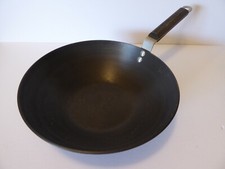 Commercial Aluminium Cookware Toledo Ohio 10 1/2" wok pan anodized G165HC