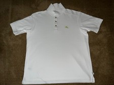 Tommy Bahama Men's Emfielder Polo shirt, size medium, color white