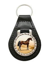 Cavallo Arabo Di William Burraud Portachiavi In Pelle