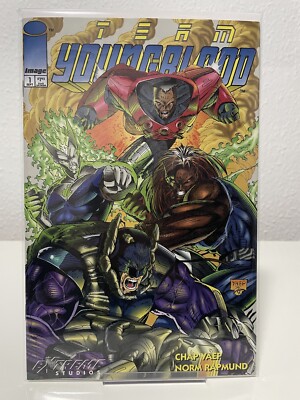 Team YoungBlood #1 Comic Heft US image Comics bagged and Boarded