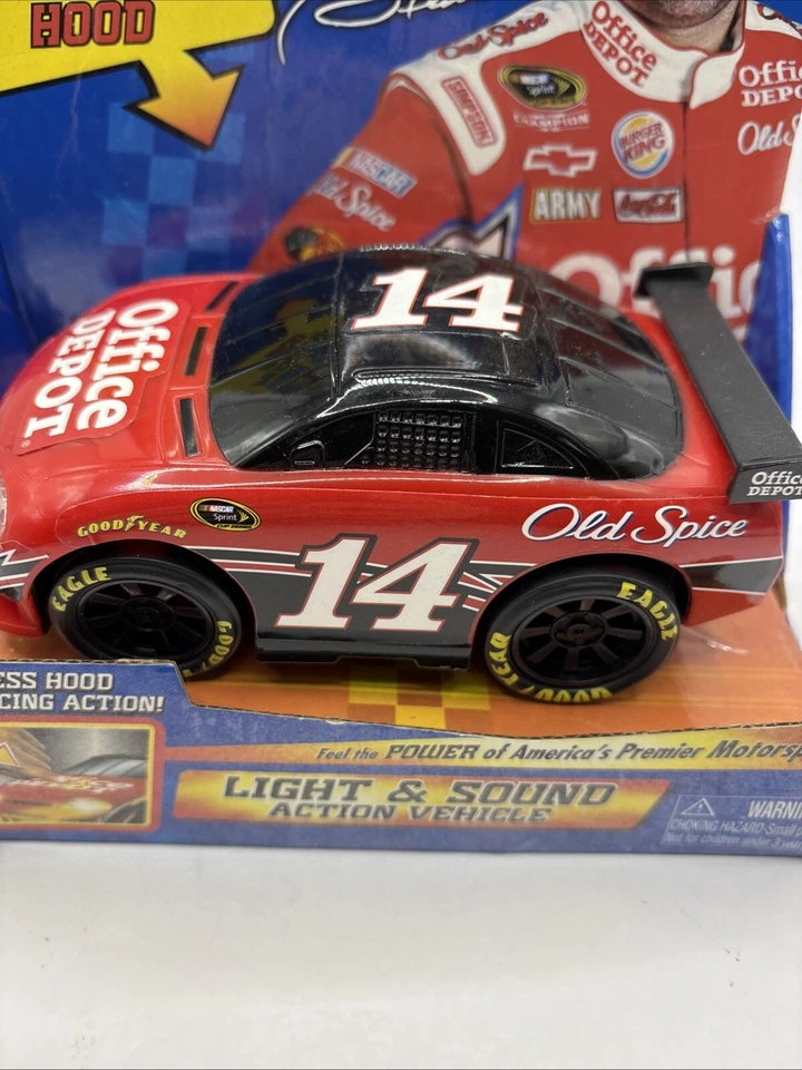 Tony Stewart #14 Coche Niños Coche Luces Y Sonido NASCAR ¡¡¡¡ENVÍO RÁPIDO!!!!! Foto 2 de 4